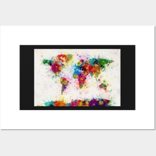 Paint the world Posters and Art